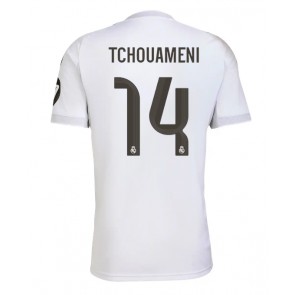 Real Madrid Aurelien Tchouameni #14 Primera Equipación 2025-26 Manga Corta